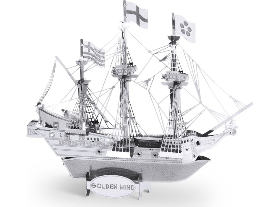METAL EARTH 3D puzzle Loď Golden Hind