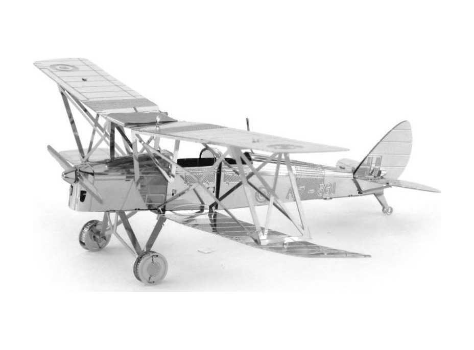 METAL EARTH 3D puzzle Lietadlo de Havilland Tiger Moth