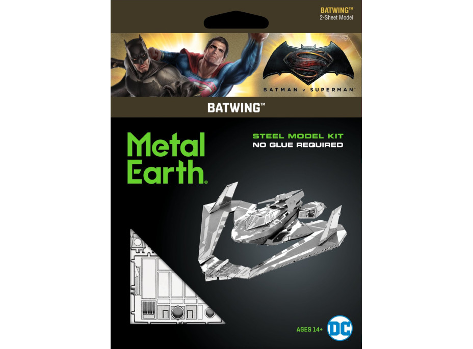 METAL EARTH 3D puzzle Batman vs. Superman: Batwing