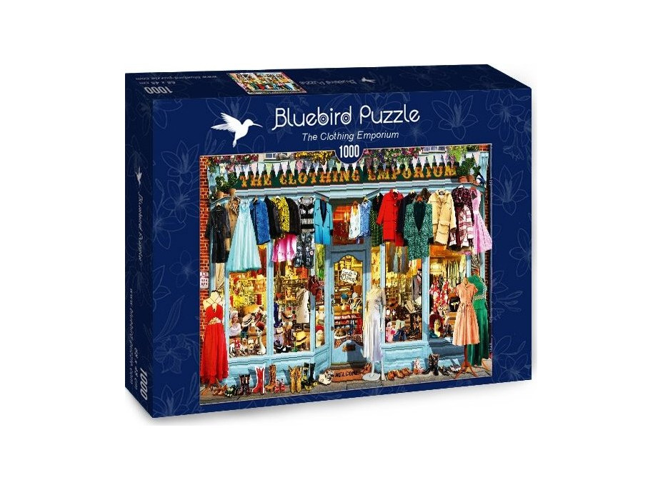 BLUEBIRD Puzzle Obchod s oblečením 1000 dielikov