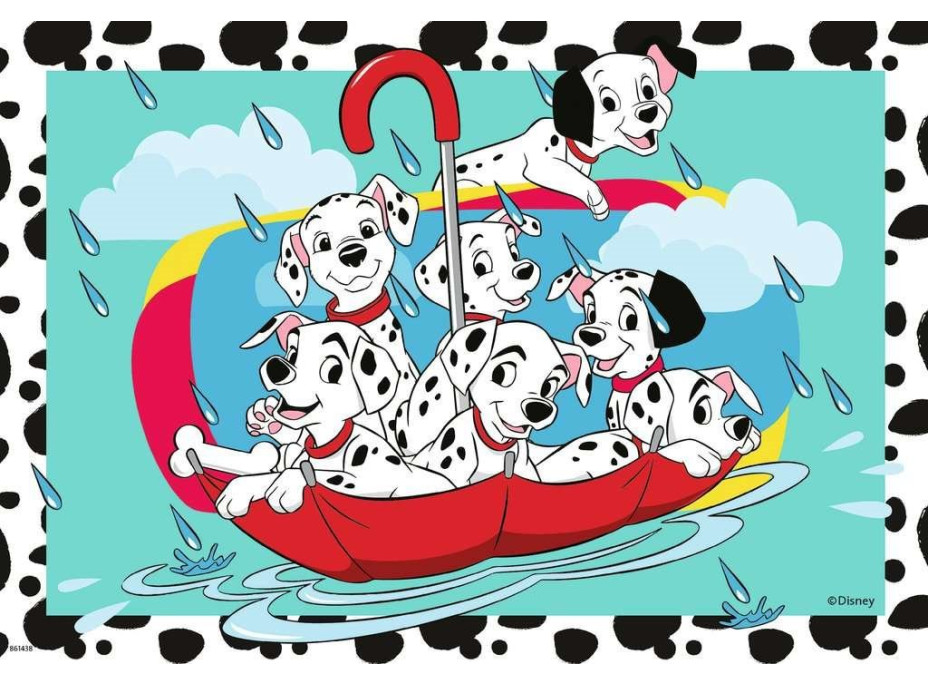 RAVENSBURGER Puzzle Disneyho obľúbené šteniatka 2x24 dielikov
