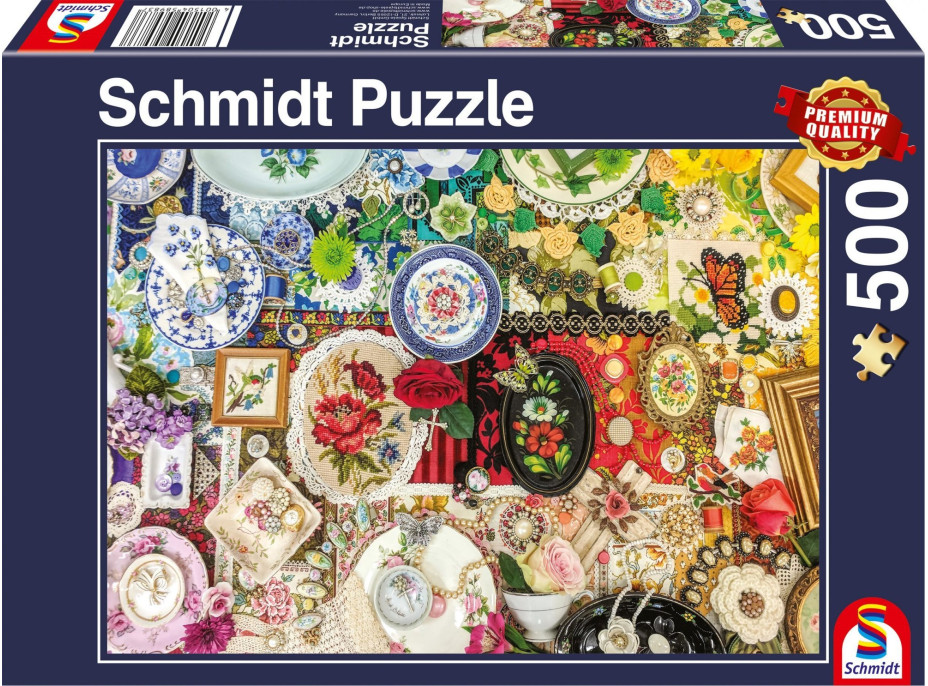 SCHMIDT Puzzle Drobné poklady 500 dielikov