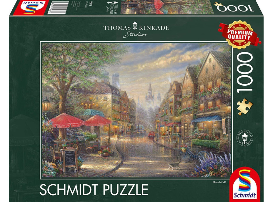 SCHMIDT Puzzle Kaviareň v Mníchove 1000 dielikov