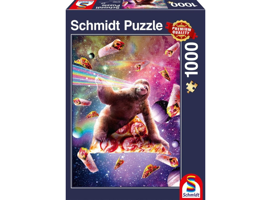 SCHMIDT Puzzle Náhodná galaxia 1000 dielikov