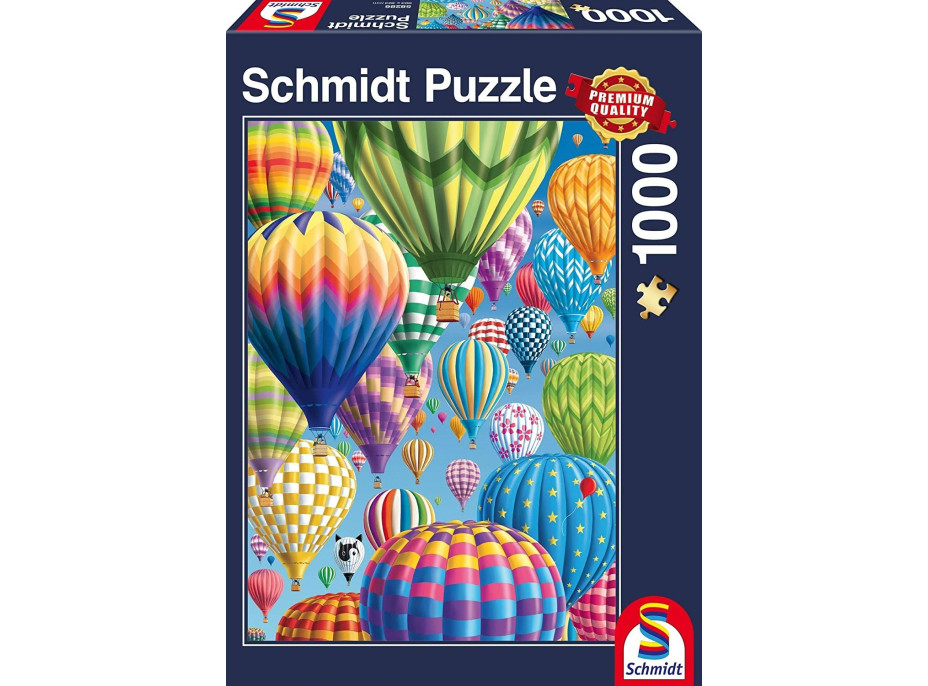 SCHMIDT Puzzle Nebo plné balónov 1000 dielikov