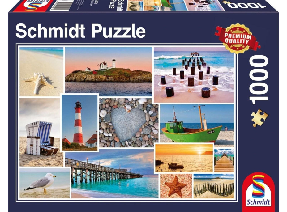 SCHMIDT Puzzle Pri mori 1000 dielikov