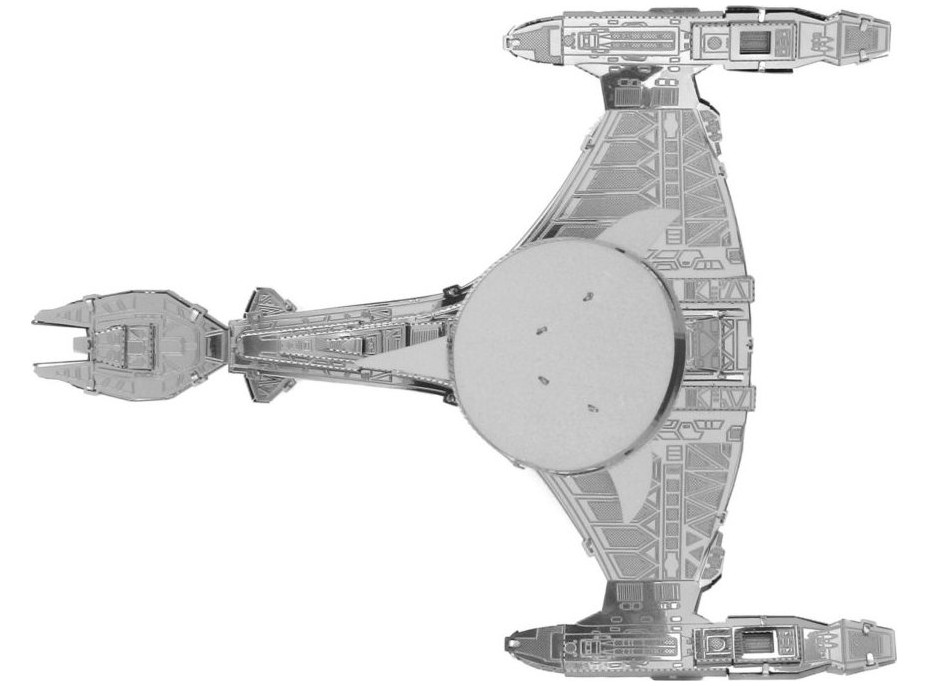 METAL EARTH 3D puzzle Star Trek: Klingon Vor&#39;cha class