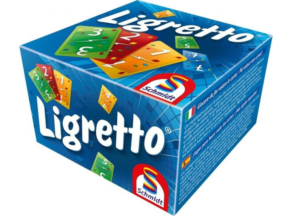 SCHMIDT Kartová hra Ligretto - modré