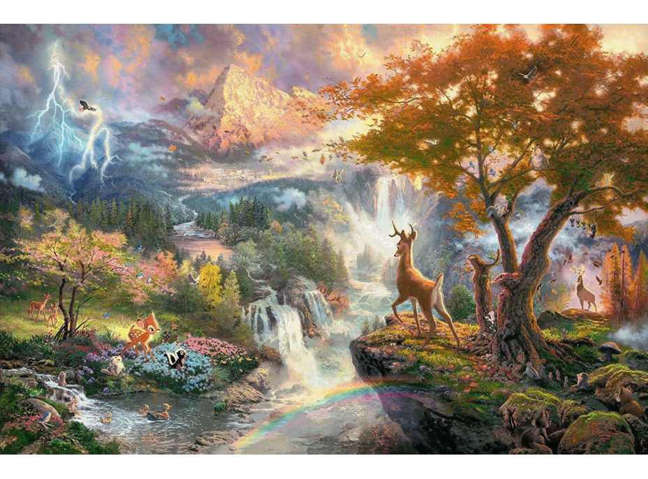 SCHMIDT Puzzle Bambi: Prvý rok 1000 dielikov