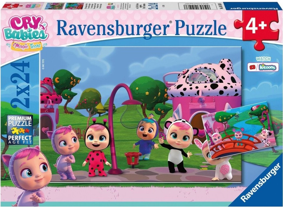 RAVENSBURGER Puzzle Cry Babies Magic Tears 2x24 dielikov