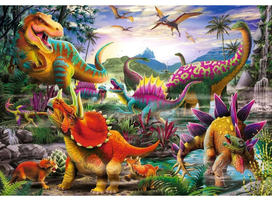 RAVENSBURGER Puzzle Tyranosaurí rev 35 dielikov