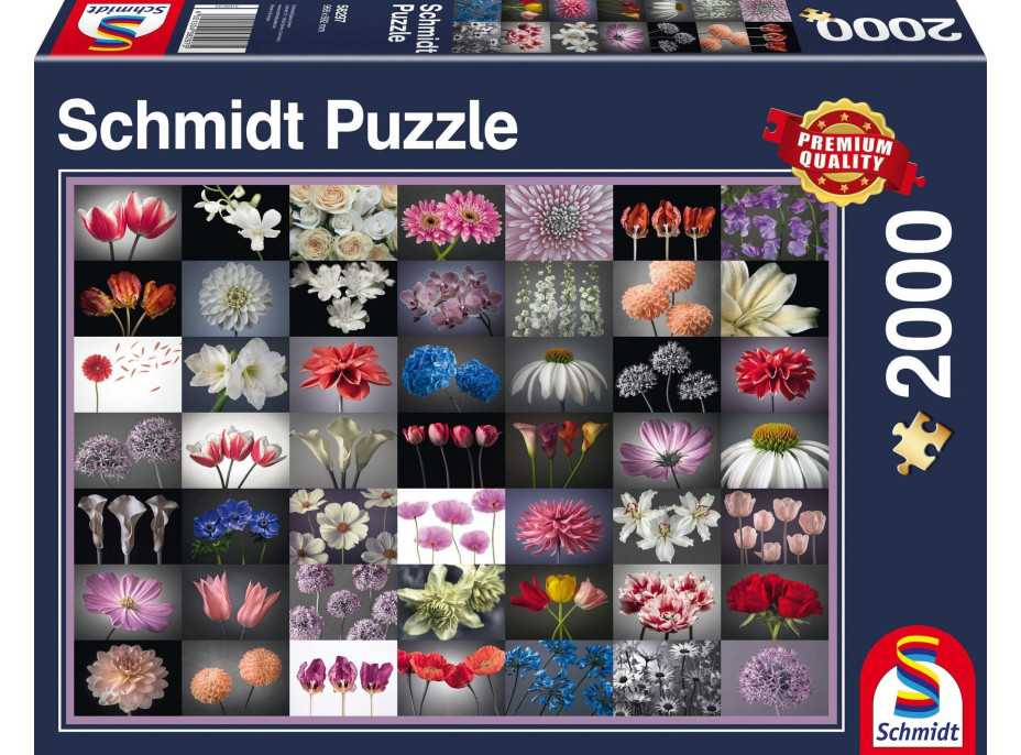 SCHMIDT Puzzle Kvetinový pozdrav 2000 dielikov