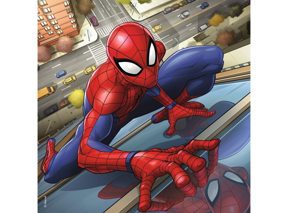 RAVENSBURGER Puzzle Spiderman 3x49 dielikov