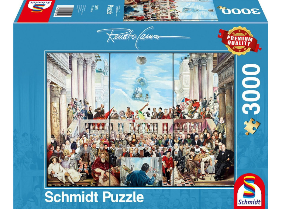 SCHMIDT Puzzle Tak pominie svetská sláva 3000 dielikov