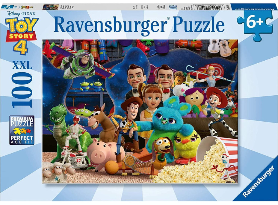 RAVENSBURGER Puzzle Toy Story 4: Záchrana XXL 100 dielikov