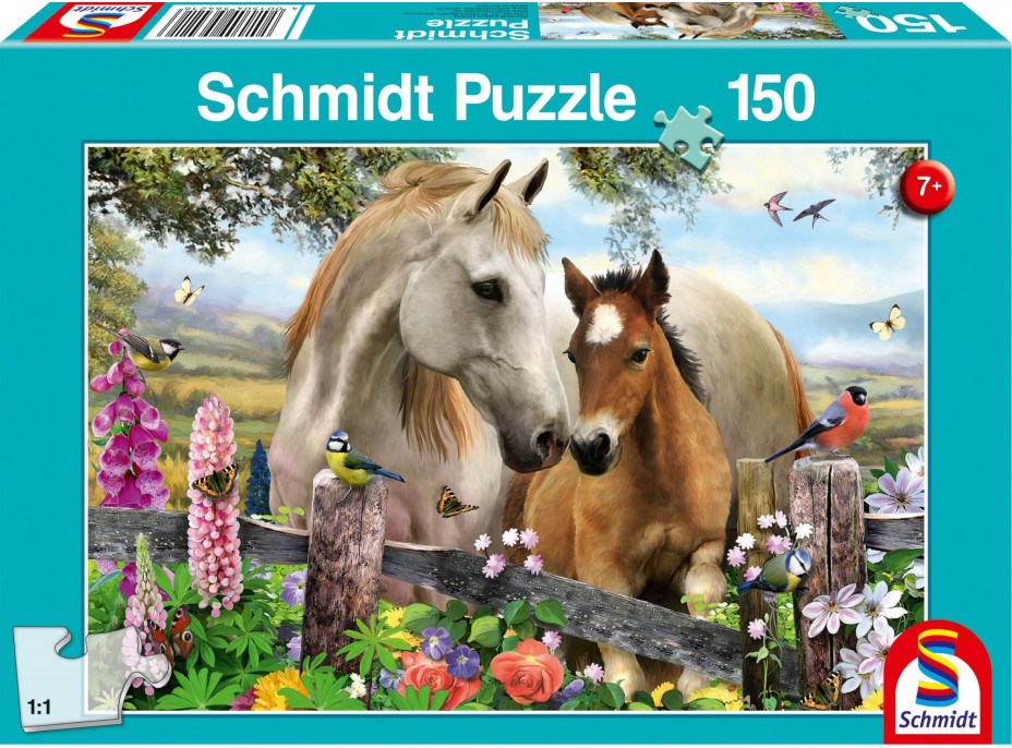 SCHMIDT Puzzle Kobyla a žriebä 150 dielikov