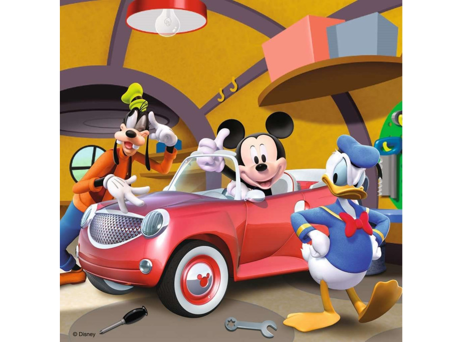 RAVENSBURGER Puzzle Mickeyho klbík 3x49 dielikov