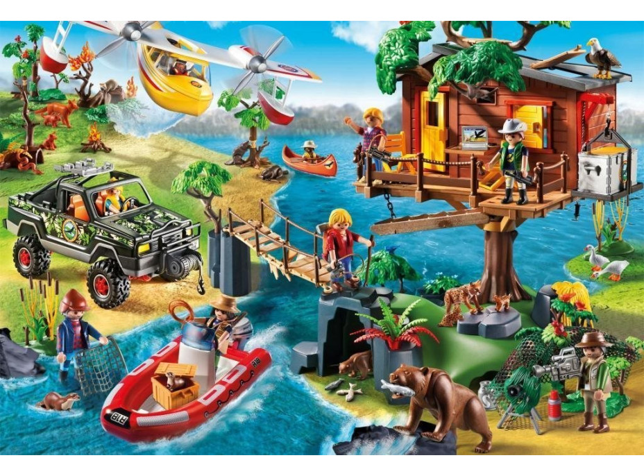 SCHMIDT Puzzle Playmobil Domček na strome 150 dielikov + figúrka Playmobil