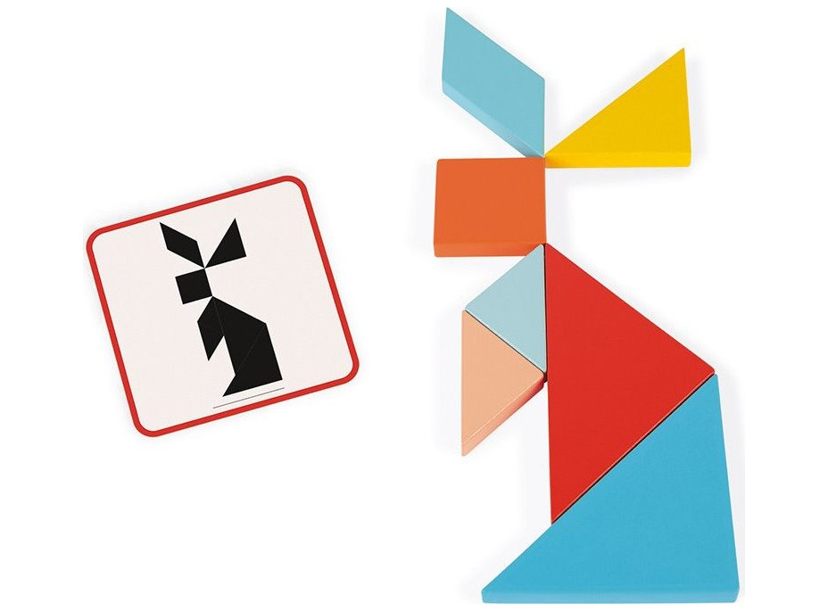 JANOD Origami Tangram s predlohami