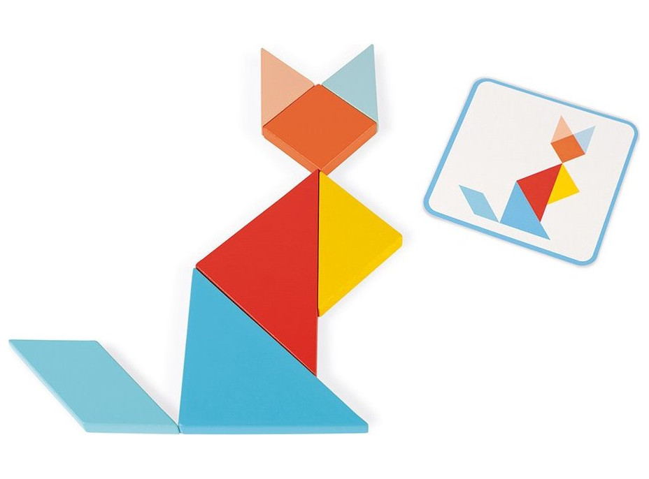 JANOD Origami Tangram s predlohami