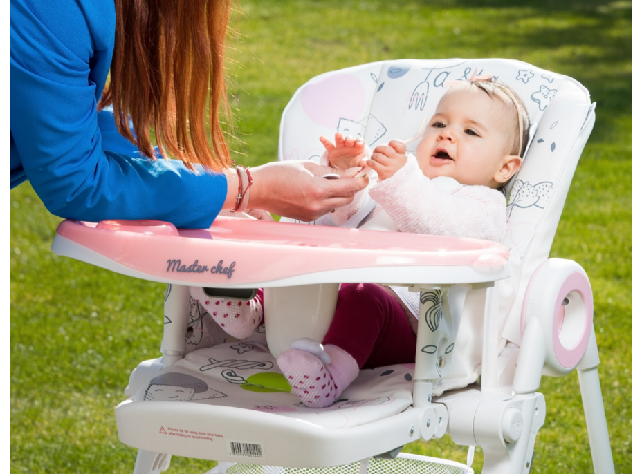 CHIPOLINO Jedálenská stolička Master Chef Atlantic