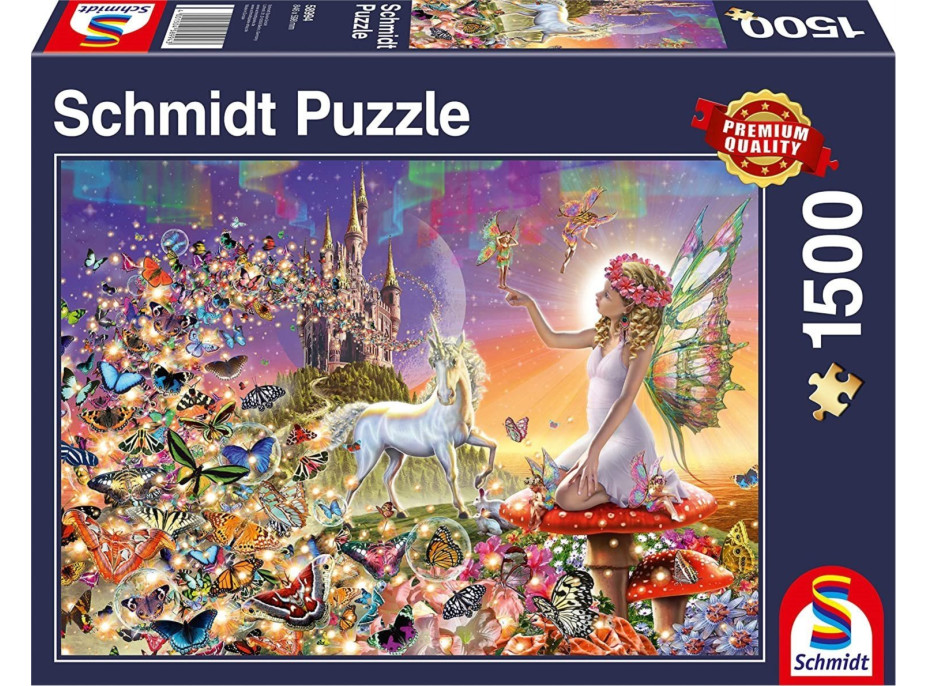 SCHMIDT Puzzle Kúzelná rozprávková krajina 1500 dielikov