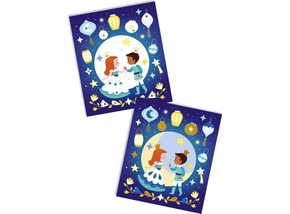 JANOD Svietiace obrázky z piesku Čarovná noc Maxi