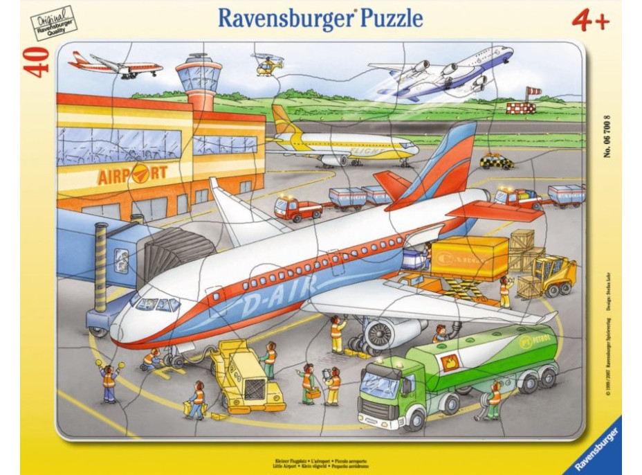 RAVENSBURGER Puzzle Letisko 40 dielikov