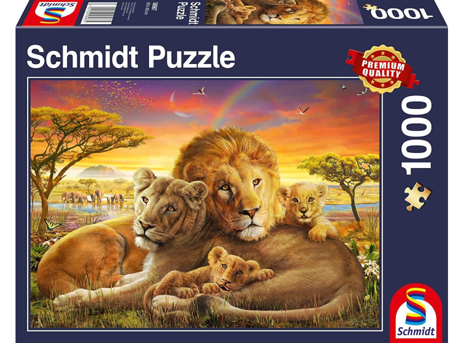 SCHMIDT Puzzle Maznaví levi 1000 dielikov