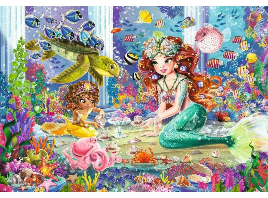 RAVENSBURGER Puzzle Morské panny 2x24 dielikov