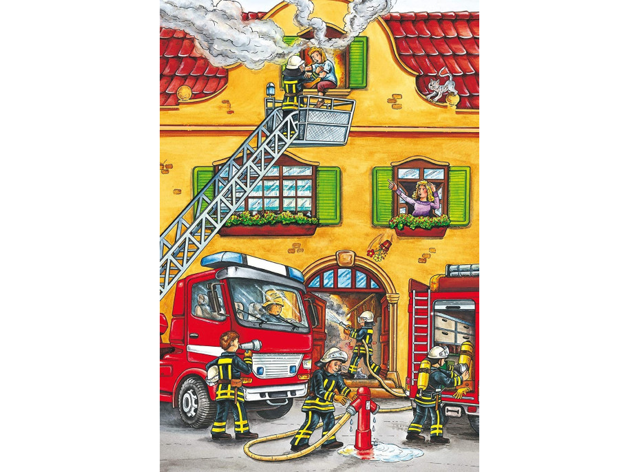 SCHMIDT Puzzle Polícia, hasiči, záchranári 3x24 dielikov