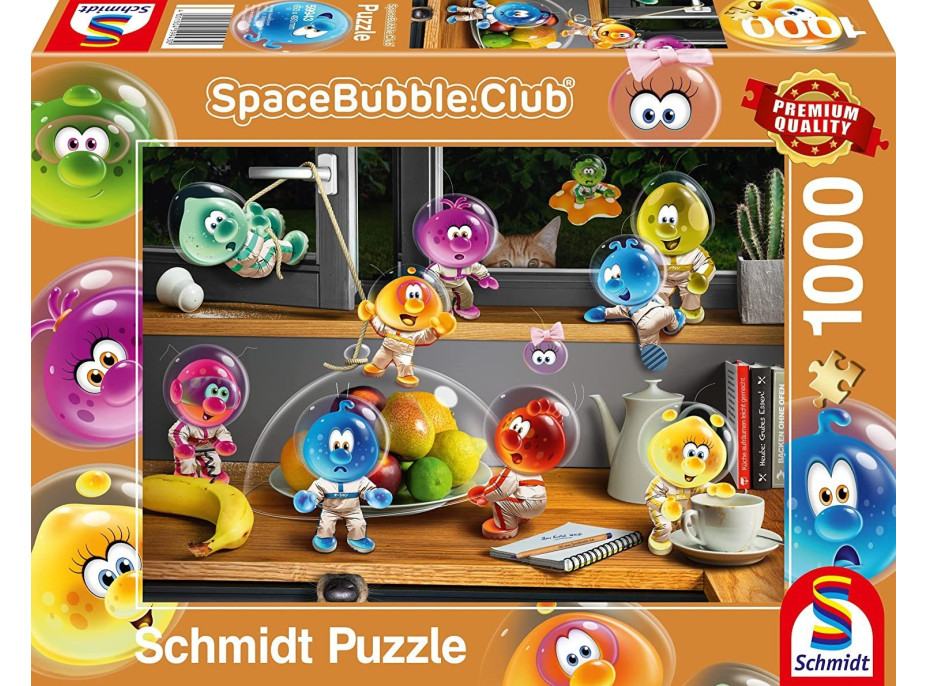 SCHMIDT Puzzle Spacebubble Club: Dobytie kuchyne 1000 dielikov