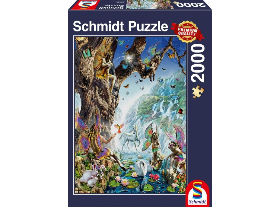 SCHMIDT Puzzle V údolí vodných víl 2000 dielikov