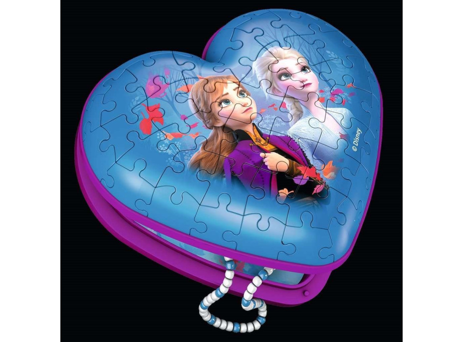RAVENSBURGER 3D puzzle Srdce Ľadové kráľovstvo 2, 54 dielikov