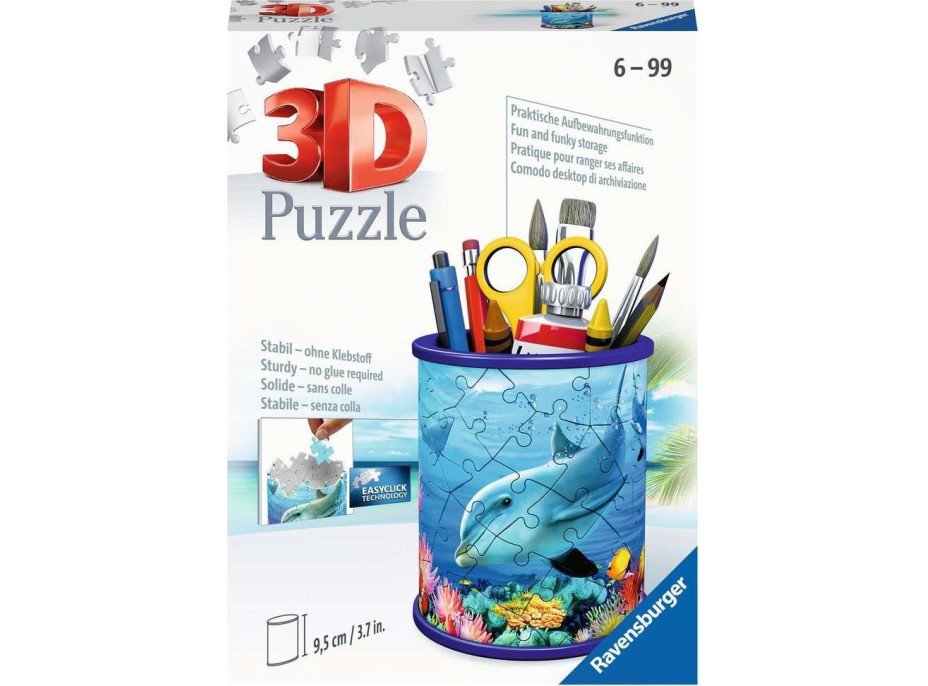 RAVENSBURGER 3D puzzle stojan: Podmorský svet 54 dielikov