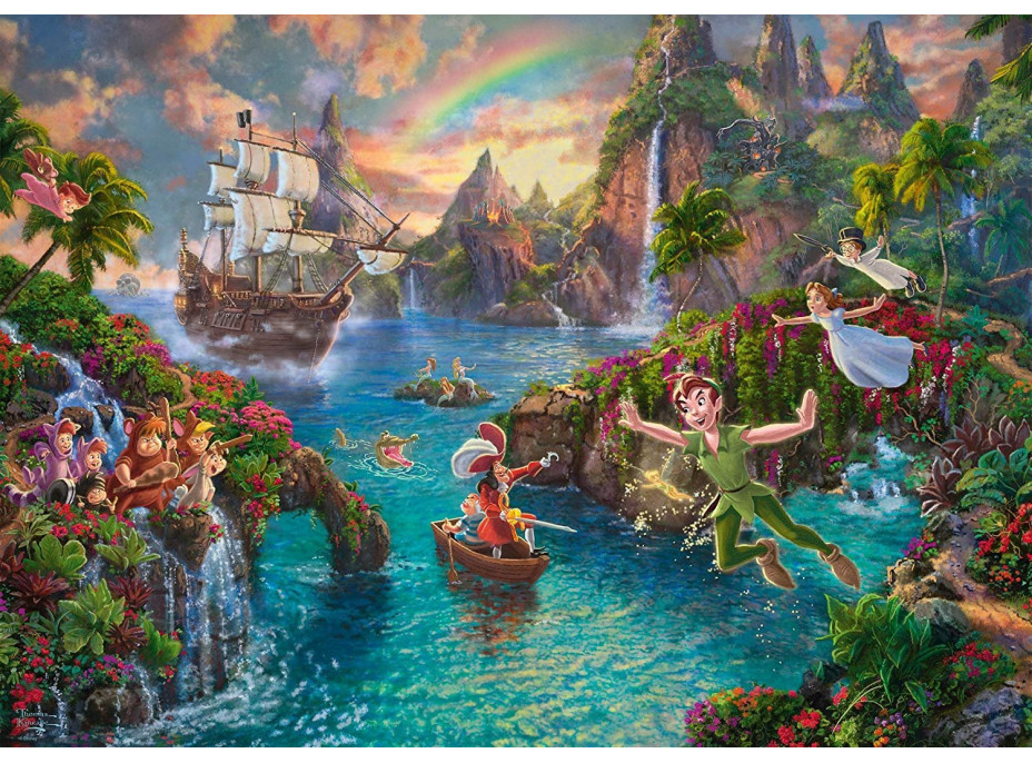 SCHMIDT Puzzle Peter Pan 1000 dielikov