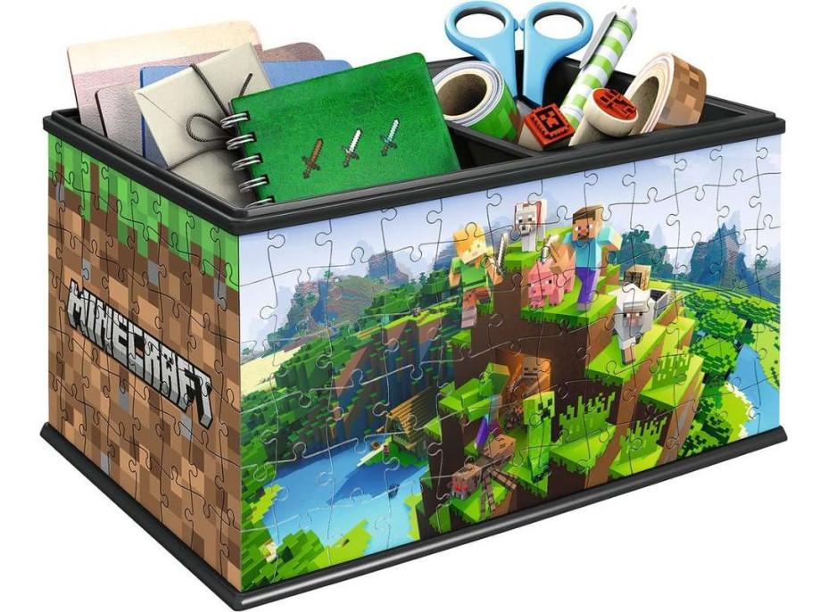 RAVENSBURGER 3D puzzle úložný box: Minecraft 216 dielikov