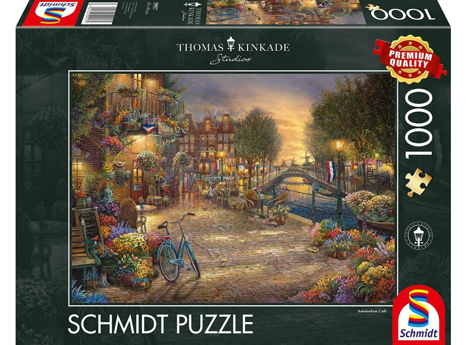 SCHMIDT Puzzle Amsterdam 1000 dielikov