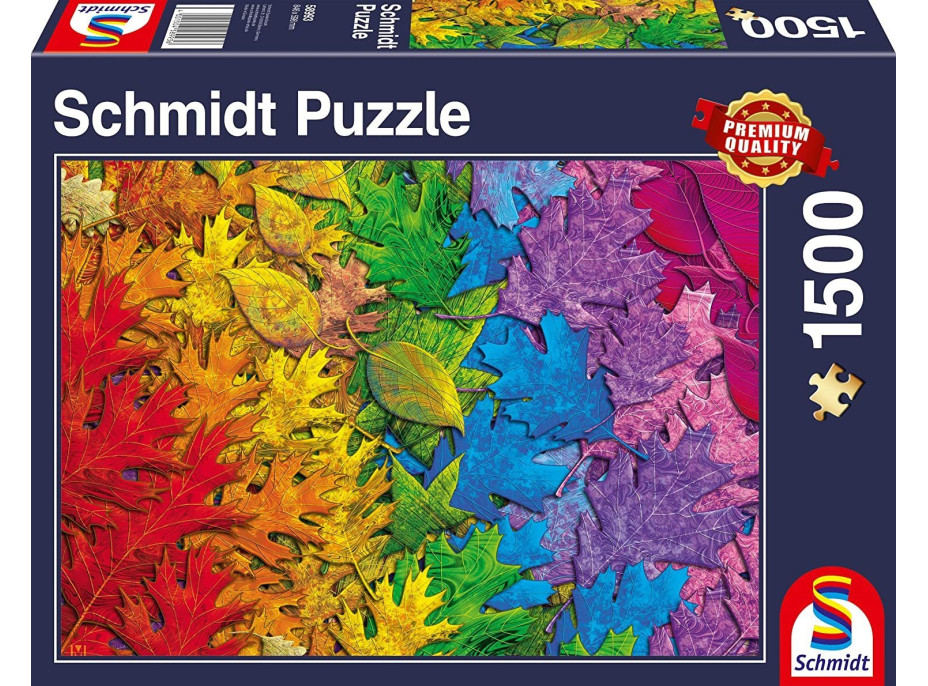 SCHMIDT Puzzle Farebné lístie 1500 dielikov