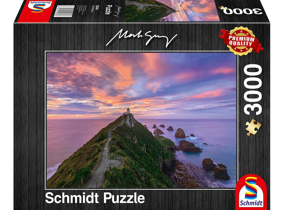 SCHMIDT Puzzle Maják Nugget Point, Nový Zéland 3000 dielikov
