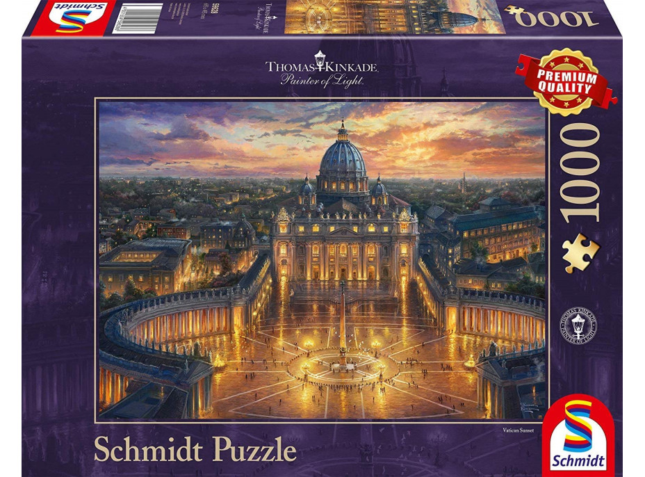 SCHMIDT Puzzle Vatikán, Taliansko 1000 dielikov