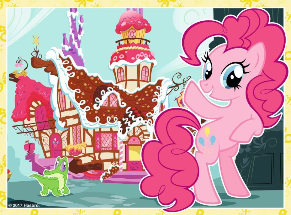 RAVENSBURGER Puzzle My Little pony 4v1 (12,16,20,24 dielikov)