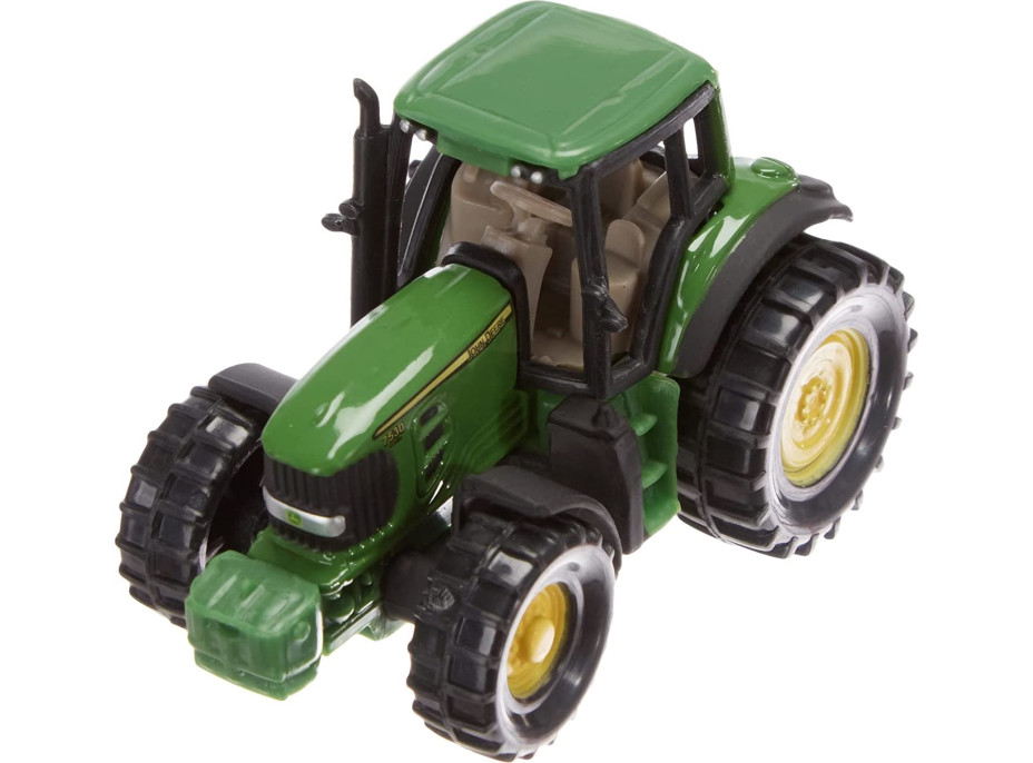 SCHMIDT Puzzle John Deere Traktor s rezačkou 100 dielikov + model SIKU