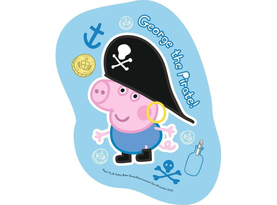 RAVENSBURGER Puzzle Prasiatko Peppa 4v1 (4,6,8,10 dielikov)