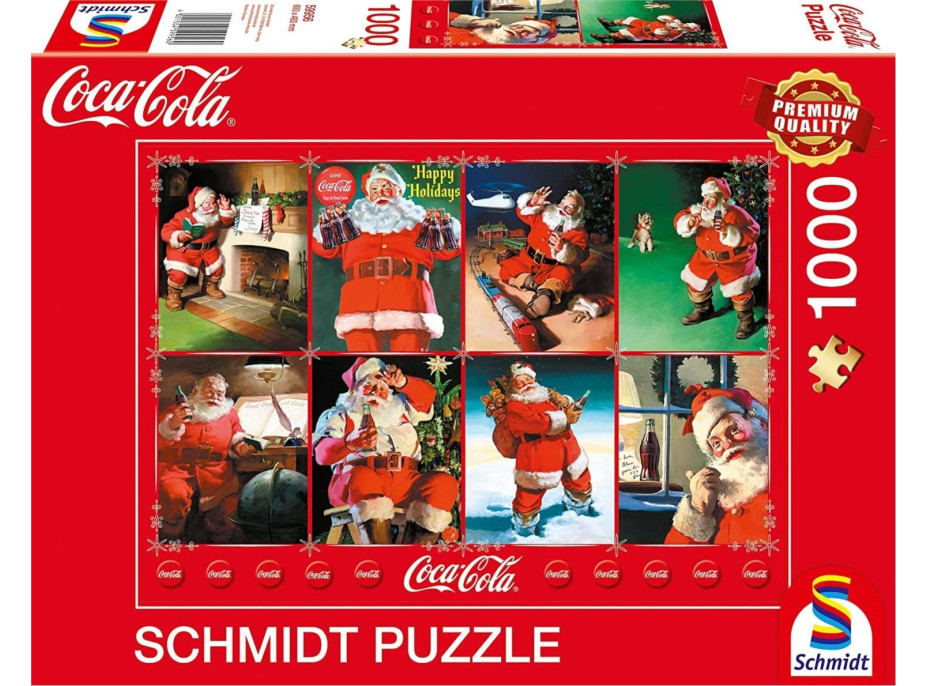 SCHMIDT Puzzle Coca Cola Santa Claus 1000 dielikov