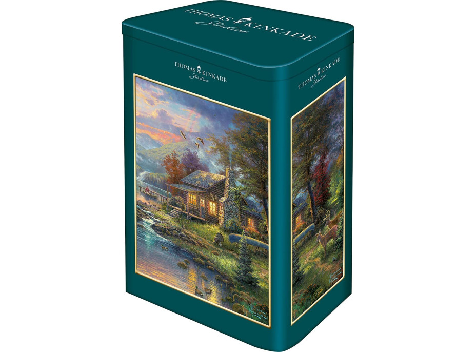 SCHMIDT Puzzle v plechovej krabičke Raj prírody 500 dielikov
