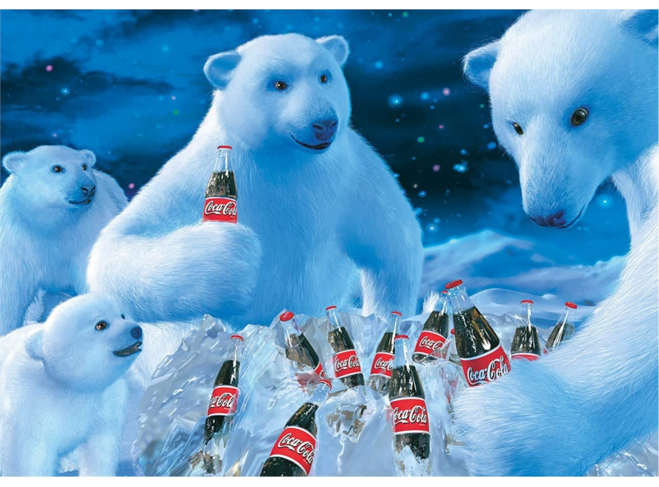 SCHMIDT Puzzle Coca Cola Ľadové medvede 1000 dielikov