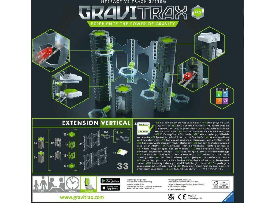 RAVENSBURGER GraviTrax PRO Vertical