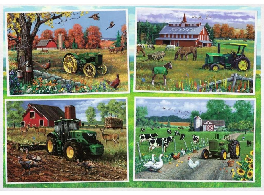 RAVENSBURGER Puzzle John Deere: Klasika XXL 500 dielikov