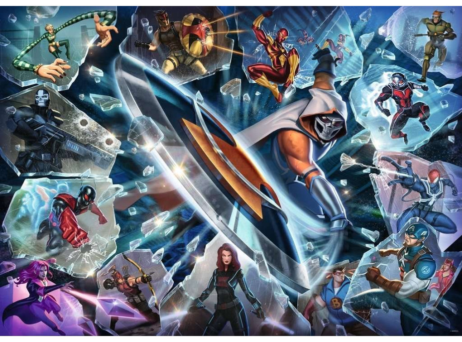 RAVENSBURGER Puzzle Marvel Villainous: Taskmaster 1000 dielikov
